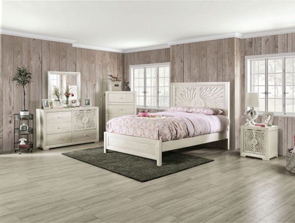 GENEVA Nightstand EM7080IV-N  by Furniture Of America. 9