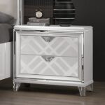 EMMELINE NightStand FOA7147WH-N  By Furniture of America. Luxury Bedroom Furniture Mobilia Cleopatra 17 EMMELINE NightStand FOA7147WH-N  By Furniture of America. 17
