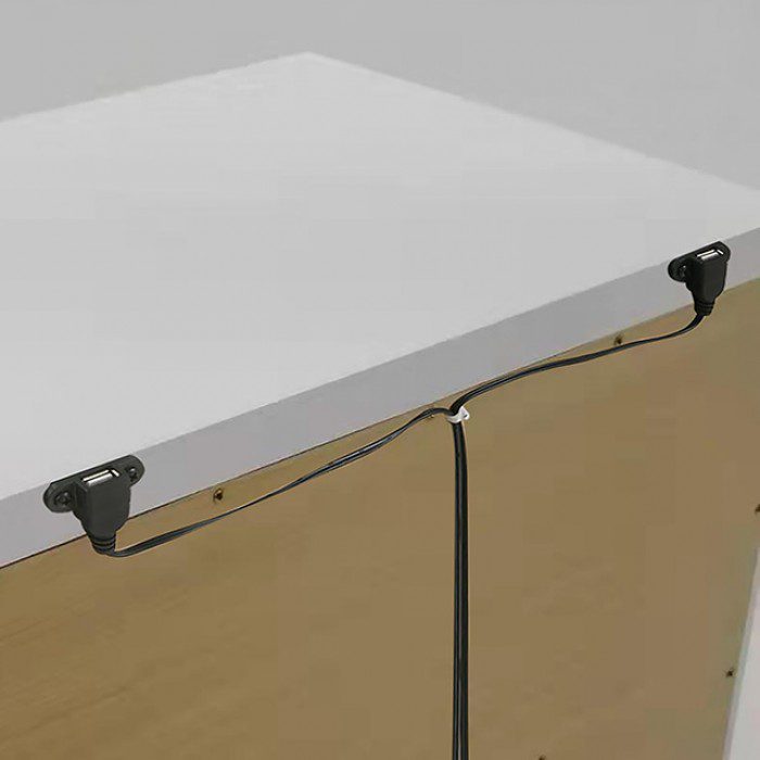 Emmeline Nightstand Foa7147Wh-N  By Furniture Of America. Luxury Bedroom Furniture Mobilia Cleopatra 15 EMMELINE NightStand FOA7147WH-N  By Furniture of America. 15