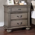 SYRACUSE NightStand CM7129GY-N By Furniture of America. 11