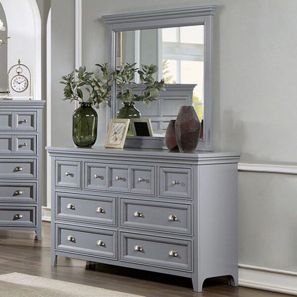 CASTLILE MIRROR CM7413GY-M By Furniture of America. 7