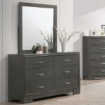 ALISON MIRROR CM7416GY-M By Furniture of America. 8
