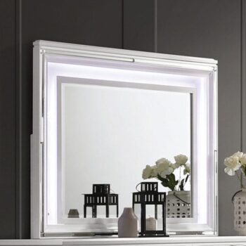 EMMELINE MIRROR FOA7147WH-M By Furniture of America.