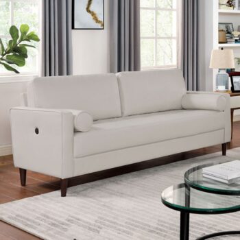 HORGEN SOFA CM6452WH-SF By Furniture of America.