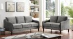 KASSEL SOFA CM6496GY-SF By Furniture of America. 8