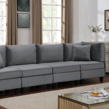 SANDRINE LARGE SOFA CM6499-SF-L  By Furniture of America.