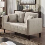 LYNDA LOVESEAT CM6736LG-LV by Furniture of America. 11