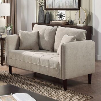 LYNDA LOVESEAT CM6736LG-LV by Furniture of America.