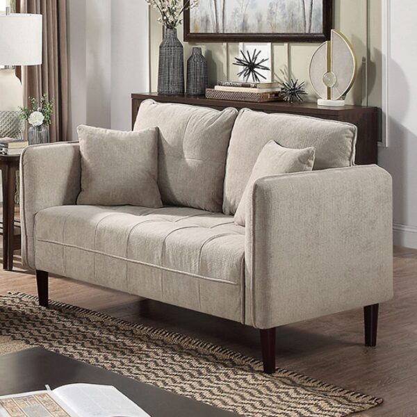 LYNDA LOVESEAT CM6736LG-LV by Furniture of America. 7