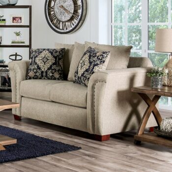 BELSIZE LOVESEAT SM6438-LV  by Furniture of America.