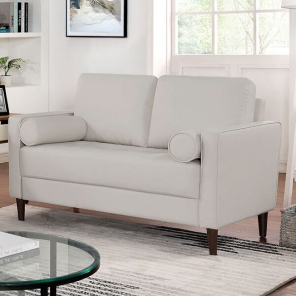 HORGEN LOVESEAT CM6452WH-LV  by Furniture of America. 7