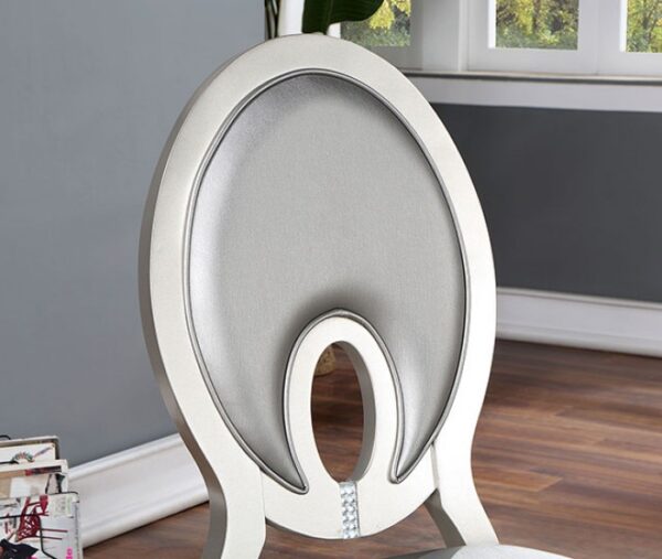 CATHALINA SIDE CHAIR (2/BOX) CM3541SV-SC-2PK by Furniture of America. 8
