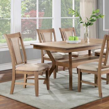 Upminster Dining Table CM3984NT-T By Furniture of America