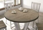 DAKOTA COUNTER HT. TABLE CM3289BR-RPT-48 by Furniture of America. 16
