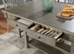 ANAYA COUNTER HT. TABLE CM3512GY-PT by Furniture of America. 17