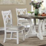 AULETTA DINING TABLE CM3417GY-RT by Furniture of America. 13