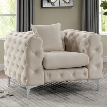 SAPPHIRA CHAIR CM6498BG-CH By Furniture of America.