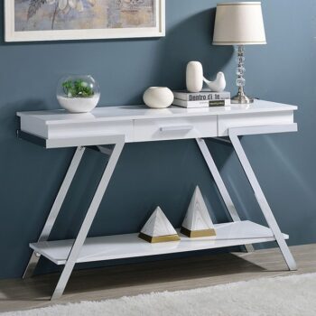 TITUS SOFA TABLE CM4193WH-S By Furniture of America.