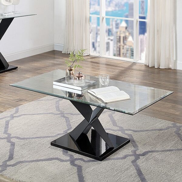 XANTHUS COFFEE TABLE CM4191BK-C By Furniture of America. 4