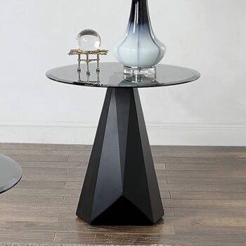BISHOP END TABLE CM4192BK-E By Furniture of America.