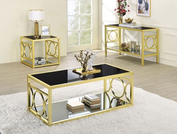 RYLEE SOFA TABLE  CM4166GL-S By Furniture of America. 6