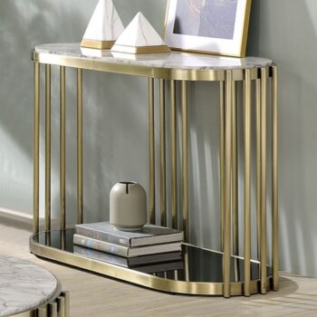 OFELIA SOFA TABLE CM4558S  by Furniture of America.