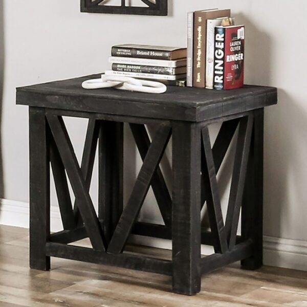 Charcoal Halton Hills End Table EM4001DG-E By Furniture of America 5