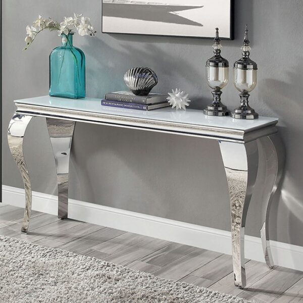 WETZIKON SOFA TABLE CM4903WH-S by Furniture of America. 5