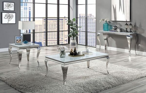 WETZIKON SOFA TABLE CM4903WH-S by Furniture of America. 6