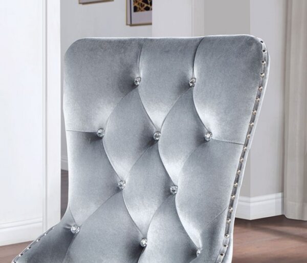 ADALIA CHAIR (2/CTN) CM3241GY-SC-2PK BY Furniture of America. 12
