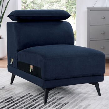 NAPANEE ARMLESS CHAIR CM6254BL-AC By Furniture of America.