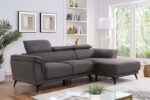 NAPANEE SECTIONAL CM6254GY By Furniture of America. 12