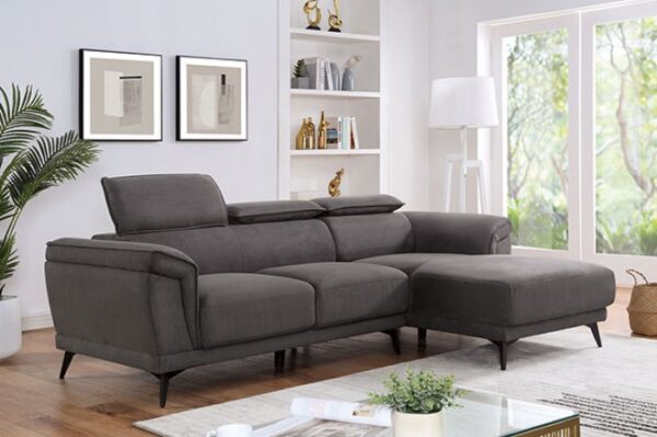 NAPANEE SECTIONAL CM6254GY By Furniture of America. 8