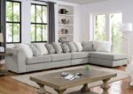LEANDRA SECTIONAL  CM6258LG By Furniture of America. 16