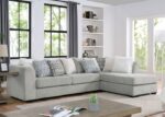 LEANDRA SECTIONAL  CM6258LG By Furniture of America. 17
