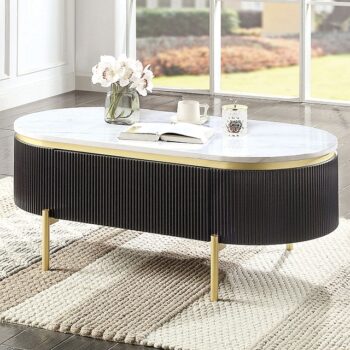 KOBLENZ COFFEE TABLE CM4412WN-C By Furniture of America .