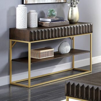 AUGSBURG SOFA TABLE CM4545WN-S By Furniture of America .