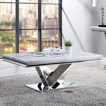 VILLARSGLANE COFFEE TABLE CM4284C By Furniture of America .