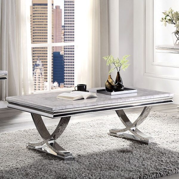 WETTINGEN COFFEE TABLE CM4285C By Furniture of America . 4
