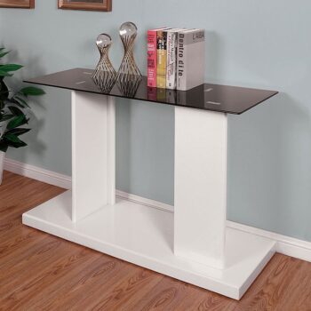MANNEDORF SOFA TABLE CM4567WH-S By Furniture of America.