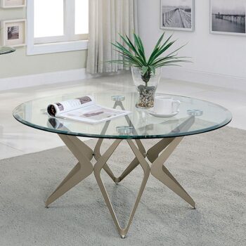 ALVISE COFFEE TABLE CM4377C By Furniture of America.