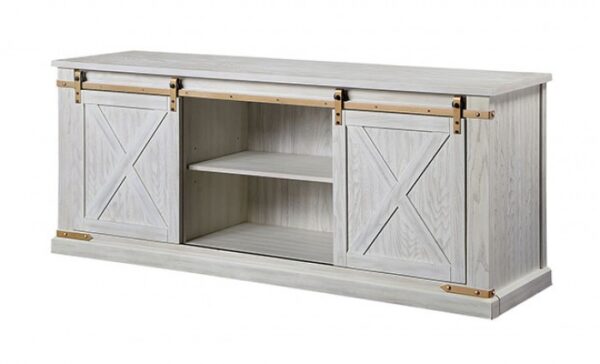 BORREGO TV CONSOLE CM5018WH-TV-72 By Furniture of America. 13