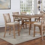 UPMINSTER COUNTER HT. TABLE  CM3984NT-PT By Furniture of America. 11