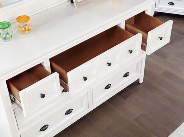 CASTILE DRESSER BY Furniture of America CM7413WH-D. 10