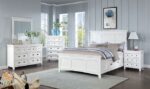 White Castile Bed CM7413WH BY Furniture of America 11