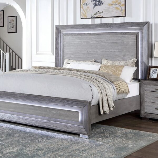 Gray Raiden Bed CM7468GY BY Furniture of America 6
