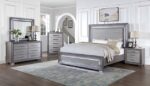 Gray Raiden Bed CM7468GY BY Furniture of America 10
