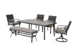 Black/Gray SINTRA PATIO DINING TABLE GM-2008 BY Furniture of America 13