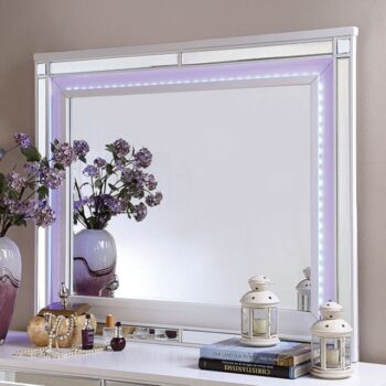 BRACHIUM MIRROR CM7977WH-M By Furniture of America.