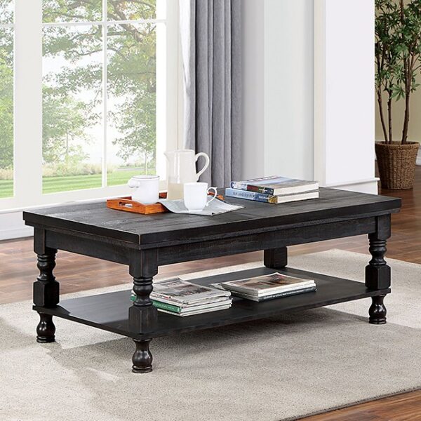 CALANDRA COFFEE TABLE FOA4908BK-C By Furniture of America. 4